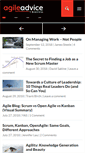 Mobile Screenshot of agileadvice.com